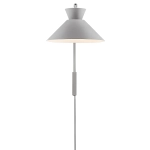 kinkiecik.pl Metalowa lampa ścienna Dial - Nordlux, szary 2213371010
